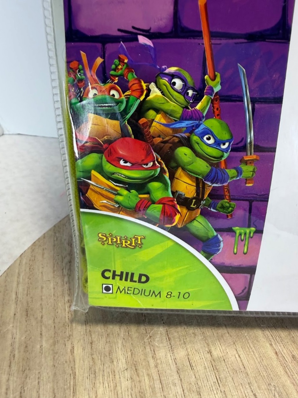 TMNT Mutant Mayhem Donatello Kids Costume Medium 8-10 Spirit Halloween - Picture 4 of 4